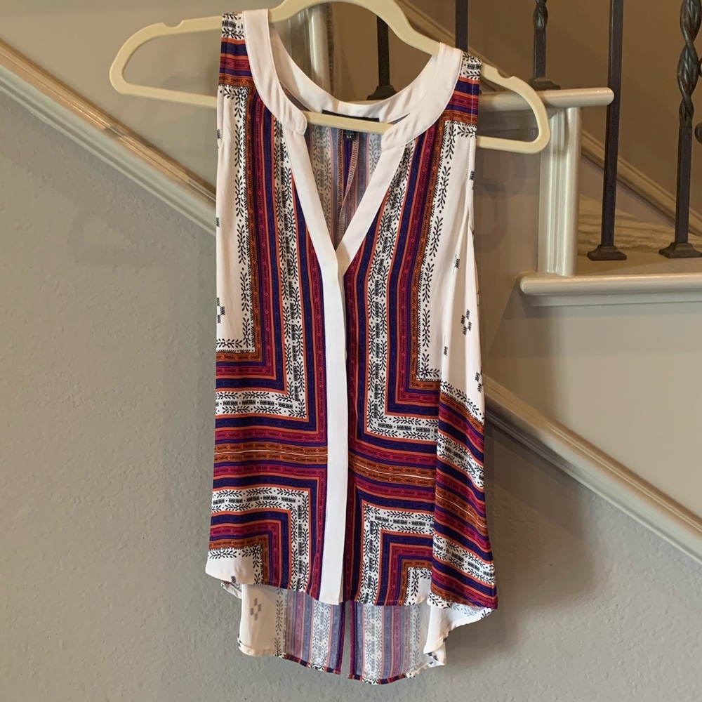 Colorful Sleeveless Blouse by Sanctuary - XS